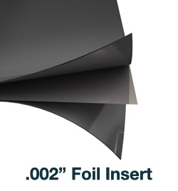 flexible graphite foil insert