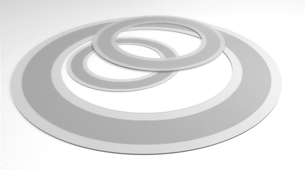 ptfe with stianless steel core gasket