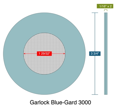 Garlock Blue-Gard 3000 - 1/8
