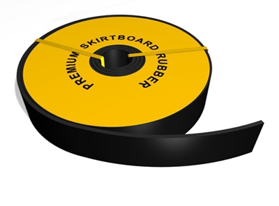 1/4"x 8" X 50 FT SKIRTBOARD RUBBER ROLL 